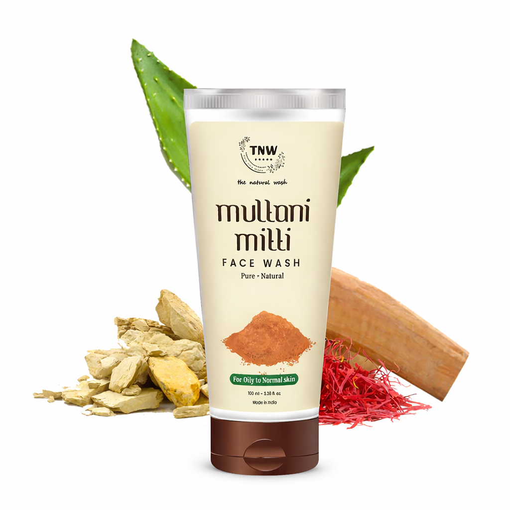 TNW Multani Mitti Face Wash – Natural Cleansing for Fresh, Oil-Free Skin