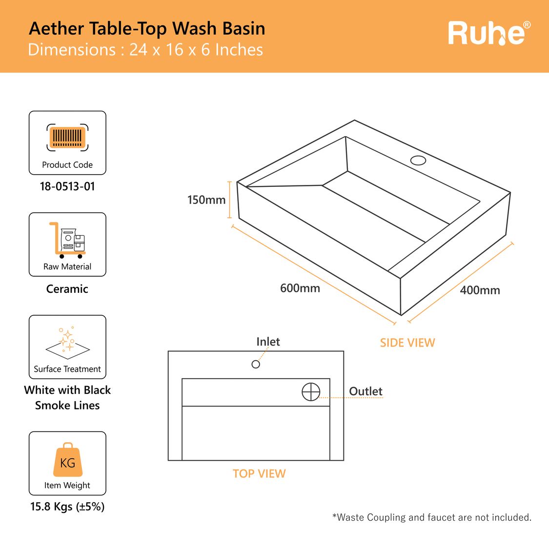 Aether Table Top Wash Basin
