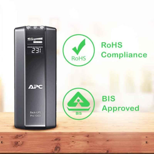 APC 1500VA Power Saving Back-UPS Pro with LED, BR1500G-IN