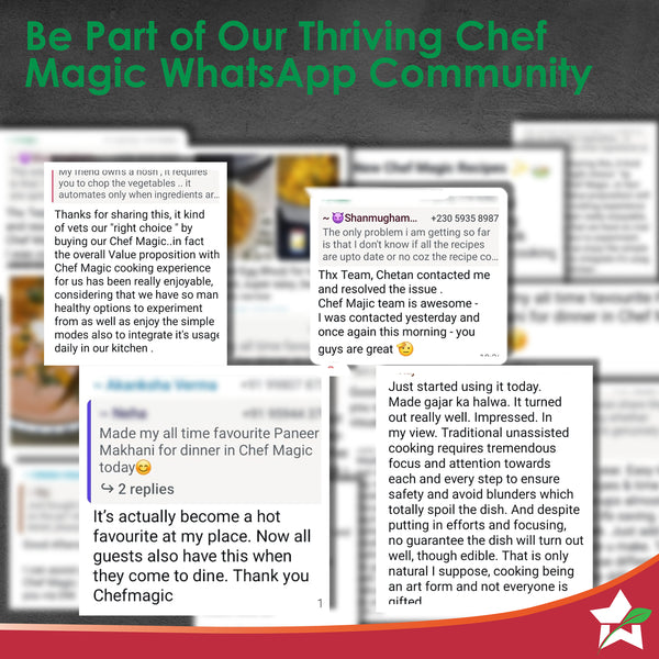 Wonderchef Renewed Chef Magic All-in-One Kitchen Robot Automatic Chopping, Sautéing, Stirring, Kneading, Steaming & more Wi-fi & Mobile App Pre-Loaded Recipes by Chef Sanjeev Kapoor