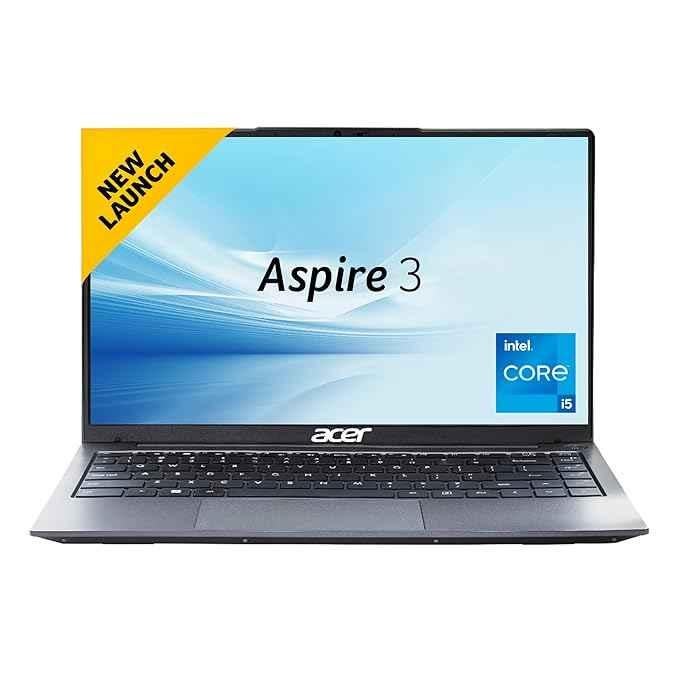 Acer Aspire 3 A324-51 Steel Grey Laptop with 13th Gen/Intel Core i5-1334U Processor/16GB RAM/512GB SSD/Intel Graphics/Win11Home & 14 inch FHD LED-Backlit IPS Display
