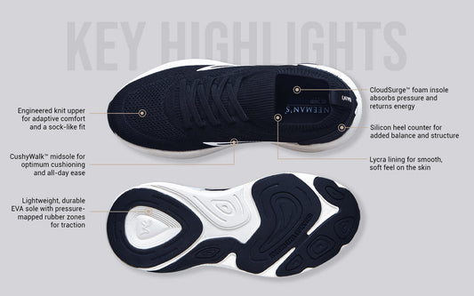 Begin Walk Lite For Men : Black