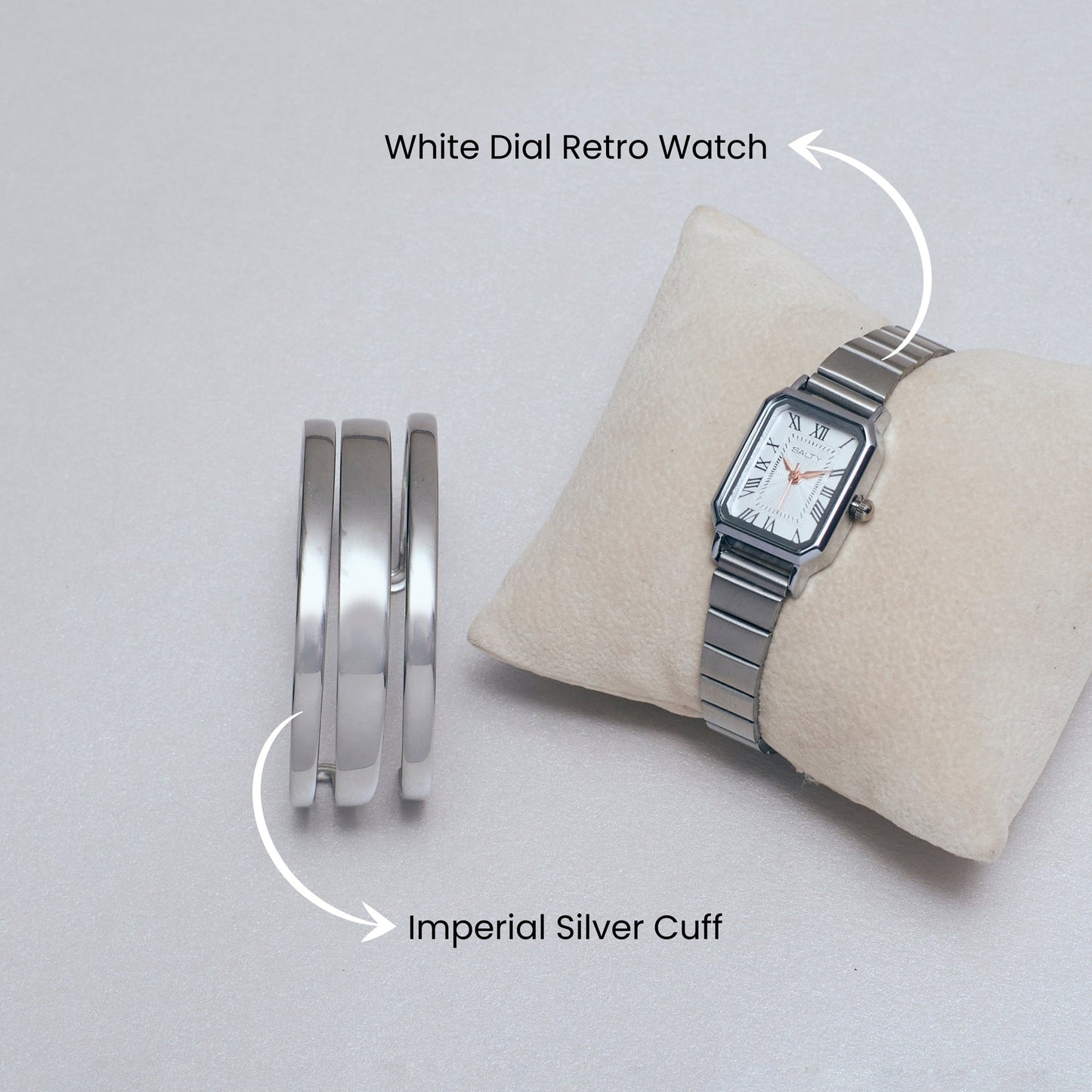 Urban Luxe Watch and Bracelet Set
