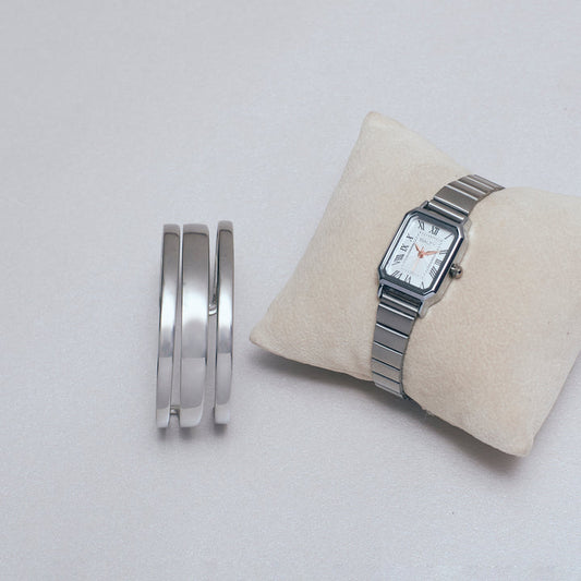 Urban Luxe Watch and Bracelet Set