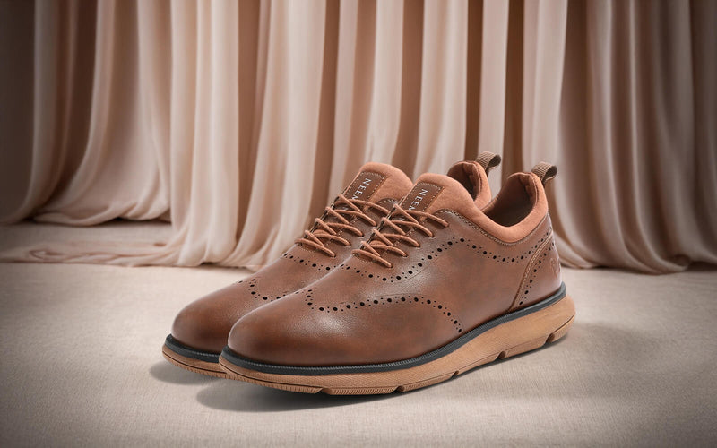 Crossover Brogues : Tan
