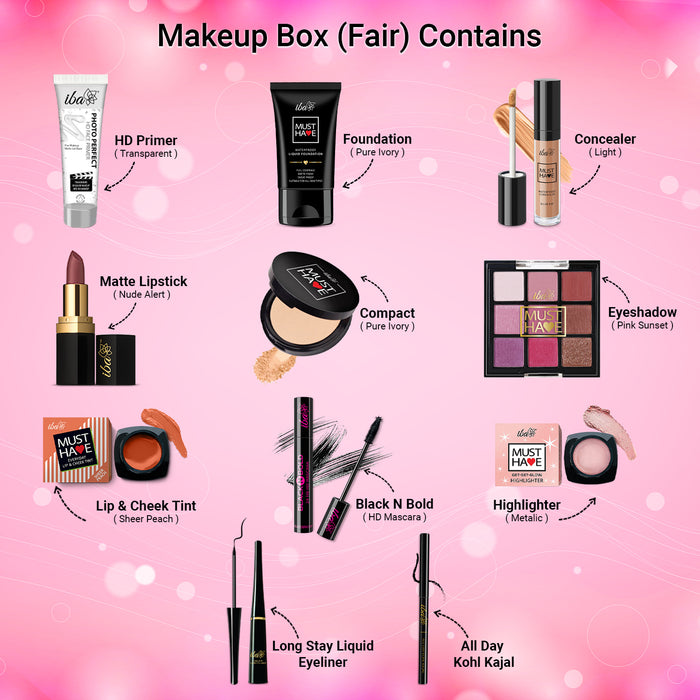 Iba Must Have Complete Makeup Box