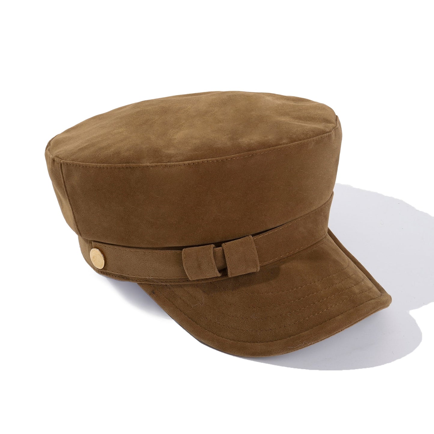 Autumn Muse Baker Boy Cap - Light Brown