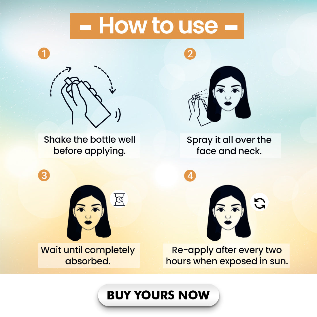 Sun Protection Spf 50 Spray with PA