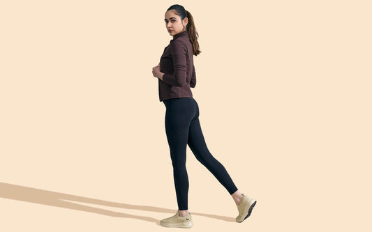 Knit Trainers For Women : Beige