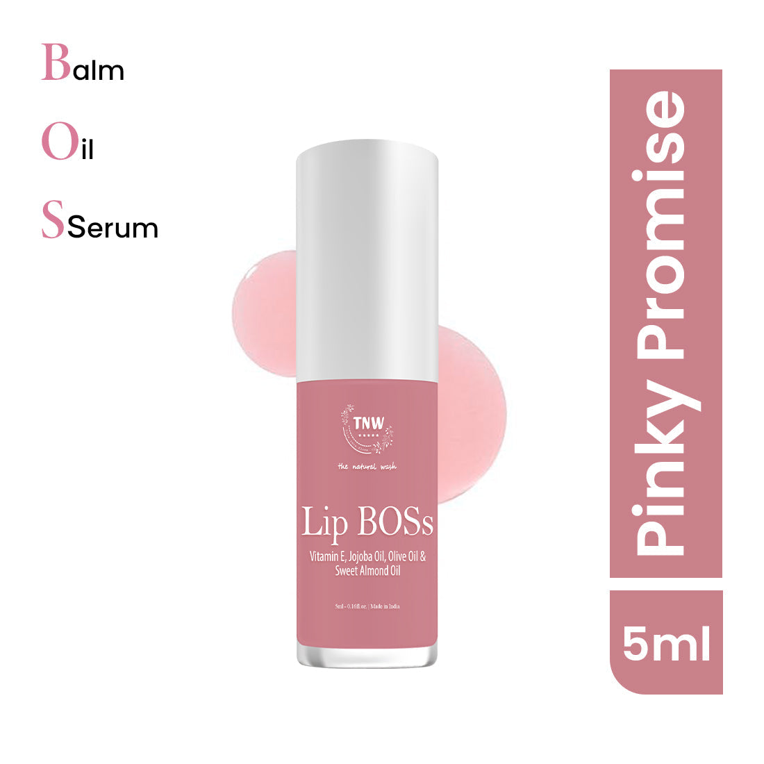 LIP BOSS: 3-IN-1 BALM, OIL & SERUM Vitamin E & Nourishing Oils