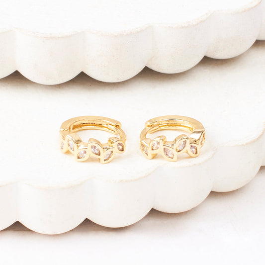 Leaf Cluster Earrings