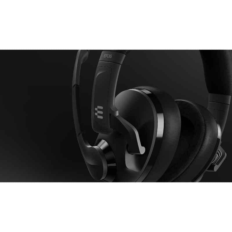 EPOS H3 Black Wired Closed Acoustic Gaming Headset, 1000888