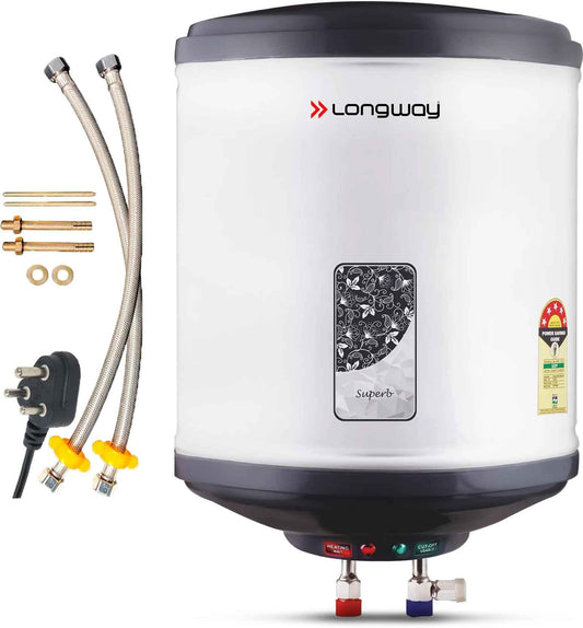 Longway 25L Grey Water Storage Geyser with Free Installation Kit, Superb
4.8