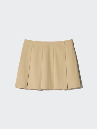 Pleated Skort