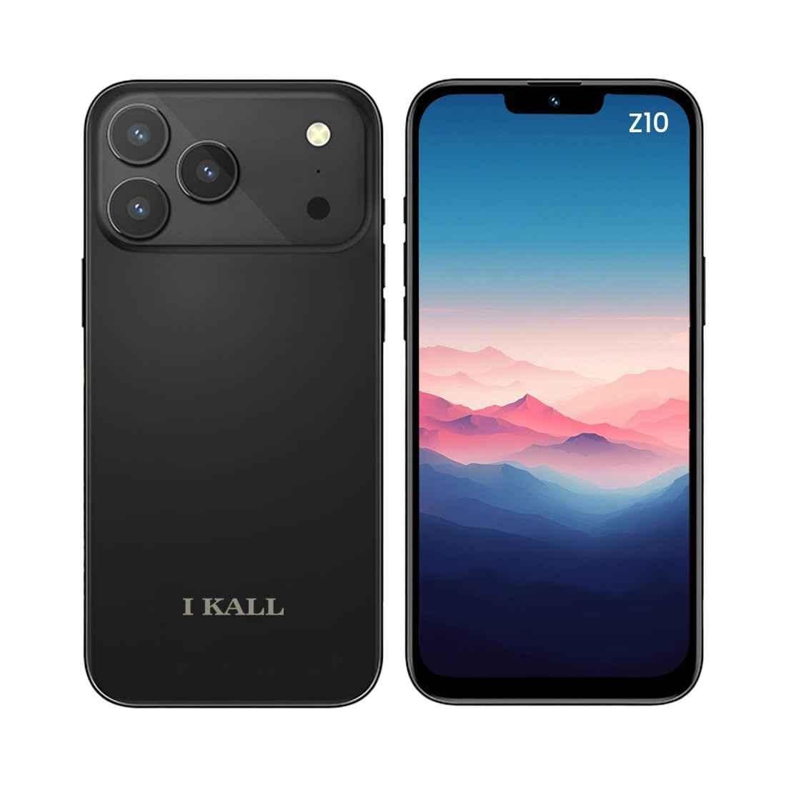 I KALL Z10 6.53 inch 4000mAh 4GB/64GB Black Smartphone