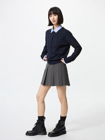 Pleated Skort