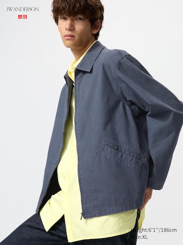 Zip Up Blouson